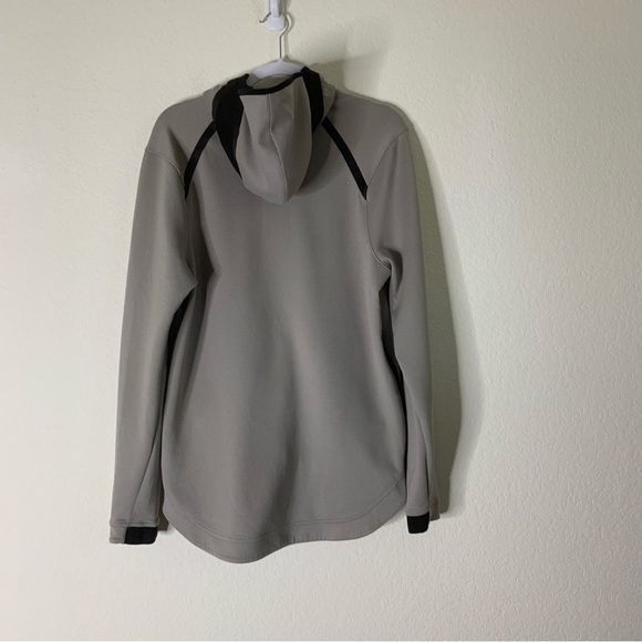 Nike Therma showtime Mens gray full zip basketball hooded sweater M - Picture 10 of 11